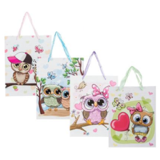 Owl Gift Bag 25 x 32cm